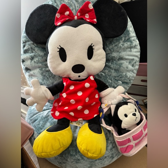 Disney World Minnie Mouse Figaro Cat Basket Kawaii Soft Plush Toy 18”
Y2K PLUSH - Picture 10 of 10
